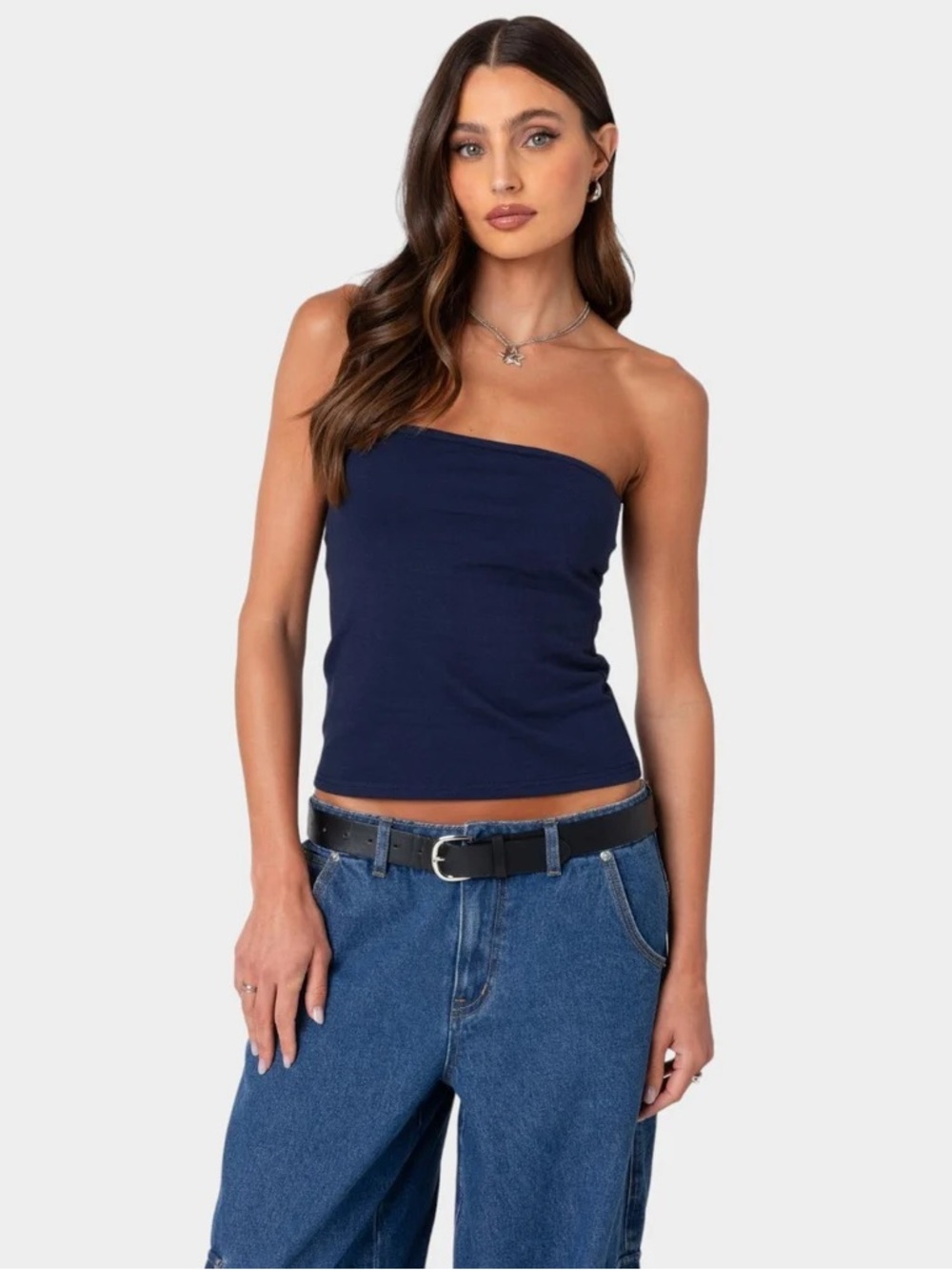 EDIKTED Built In Bra Tube Top